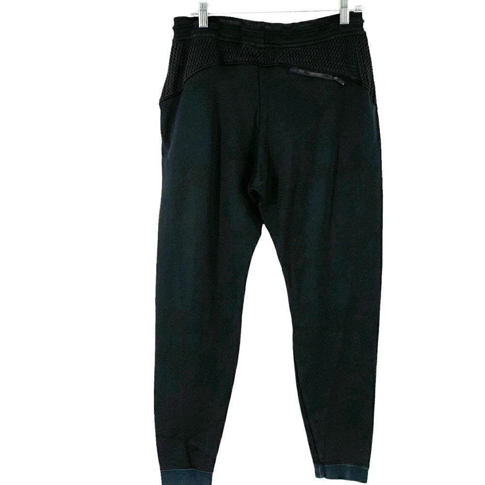 Nike Men's Court Tennis Pant Black Tech Hypermesh Pull On Large 744000-011 - Picture 3 of 10